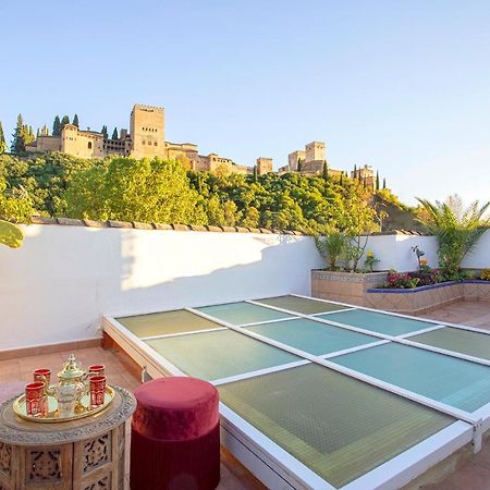 Morayma House Terrace With Views To Alhambra Villa Granada Eksteriør bilde