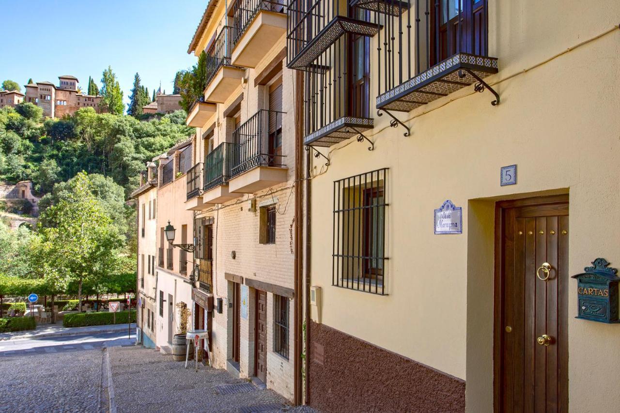 Morayma House Terrace With Views To Alhambra Villa Granada Eksteriør bilde